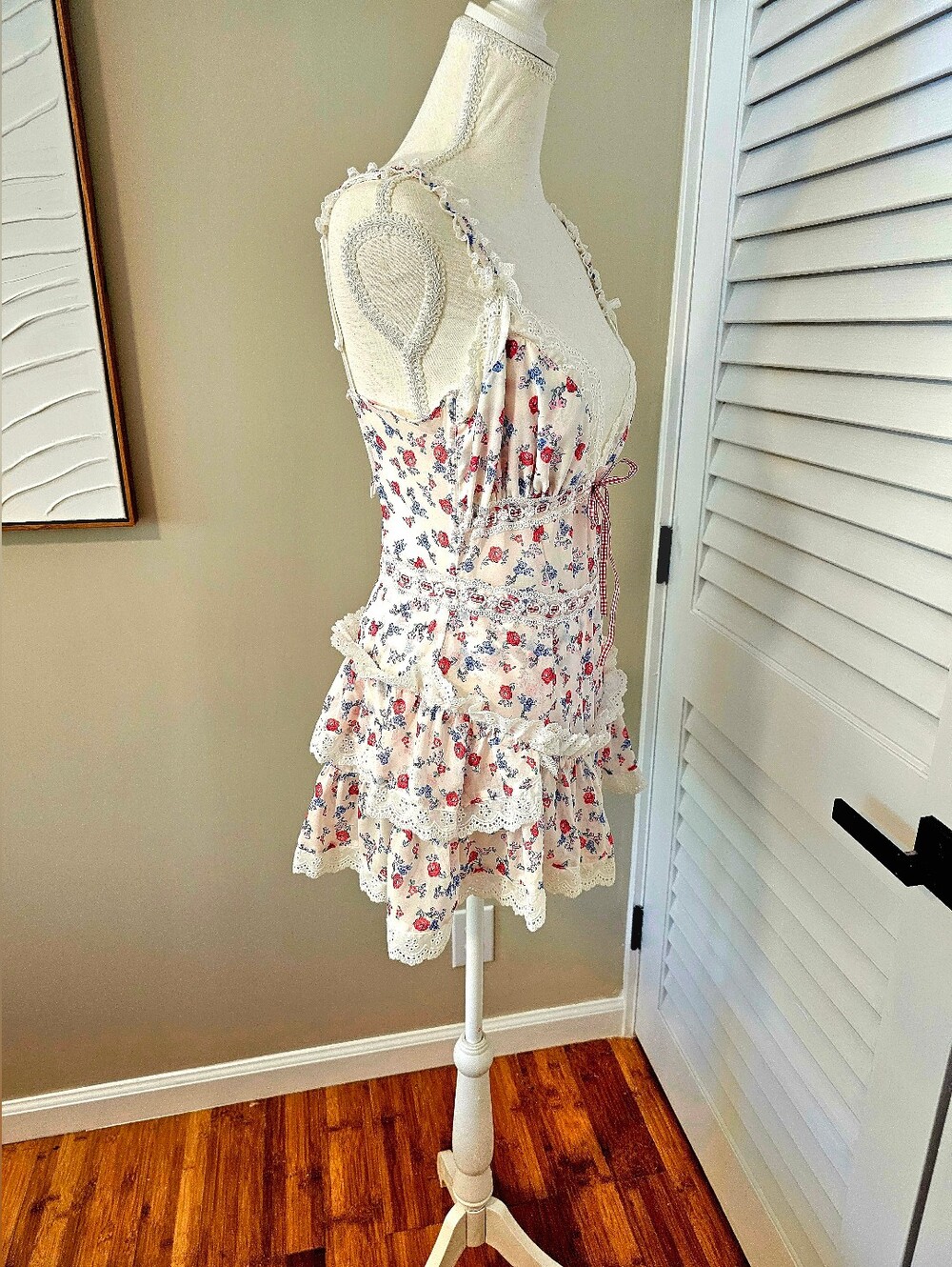 For Love And Lemons Ditsy Day Festival Dress New With Tags! - Picture 8 of 12